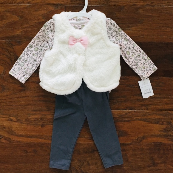 🌟NWT Carter's 3 Piece 9 Month Old Set - Picture 1 of 5